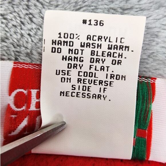 Vintage Nutcracker Sweatshirt Womens M Red Dual-Sided Teddy Bear Christmas Party - Picture 9 of 12